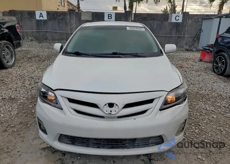 2012 Toyota Corolla Base from USA, damaged, VIN 5YFBU4EE1CP057066